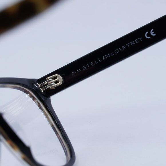 Stella McCartney SC50001I 099 Eyeglasses Havana Rectangle Frame 53mm - Picture 7 of 8